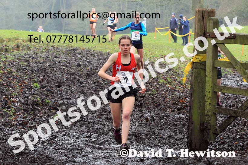 Senior Womens 2023 Northern Cross Country Champs., Witton Park, Blackburn. Photo: David T. Hewitson/Sports for All Pics